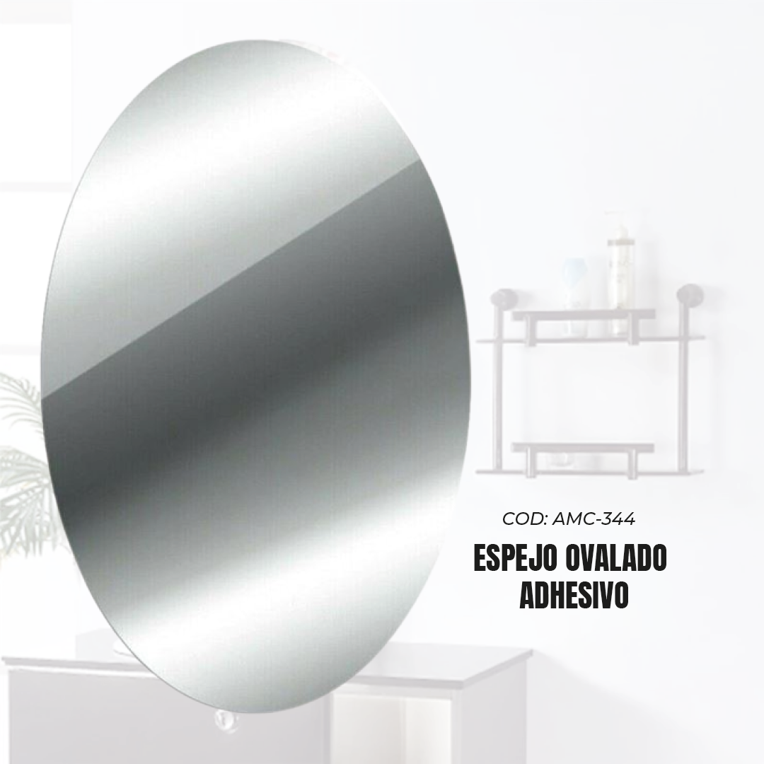 ESPEJO OVALADO ADHESIVO